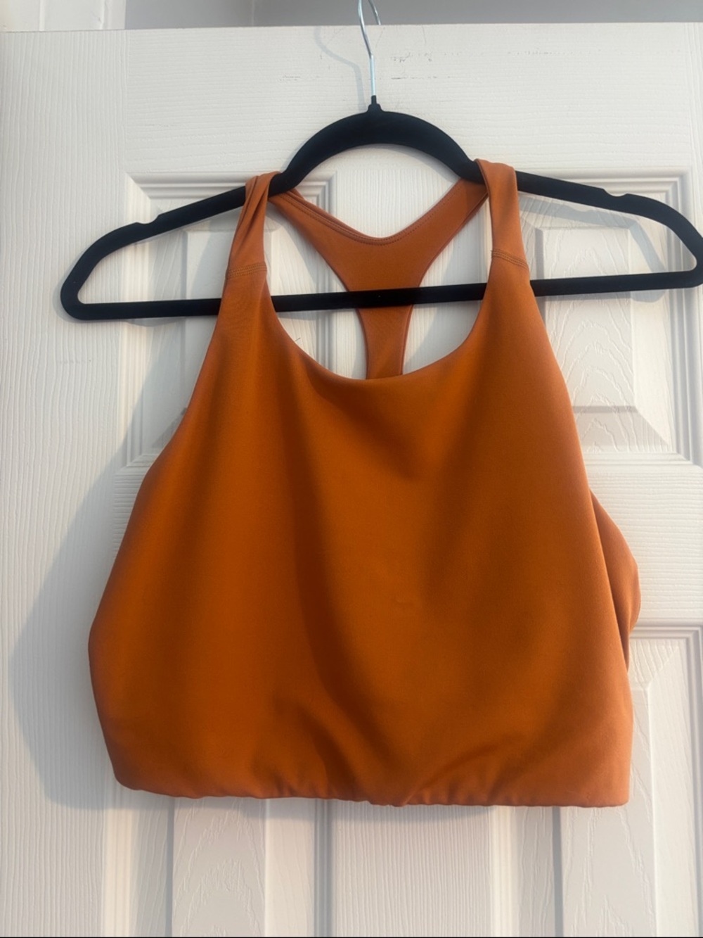 Girlfriend Collective Orange Bra